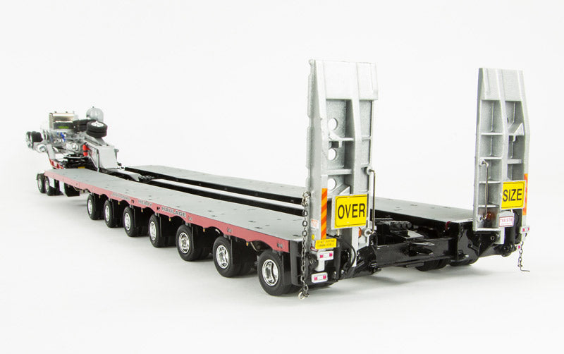 ギャラリービューアに画像をロードする, NHH - Drake 2x8 Dolly and 7x8 Steerable Low Loader Trailer トレーラー /DRAKE 建設機械模型 工事車両 1/50 ミニチュア