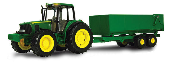 John Deereジョンディア Tractor with Dump Wagon - TBEK46077 /ERTL 1/16 ミニチュア –  ラストホビー