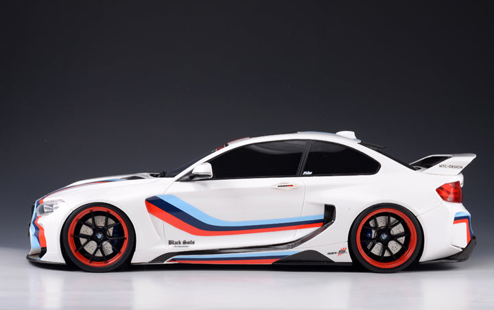 ギャラリービューアに画像をロードする, BMW - 2-SERIES M235 DARWINPRO MTC BLACK SAILS WIDEBODY 2015 - WHITE /Glm Models 1/18 ミニカー
