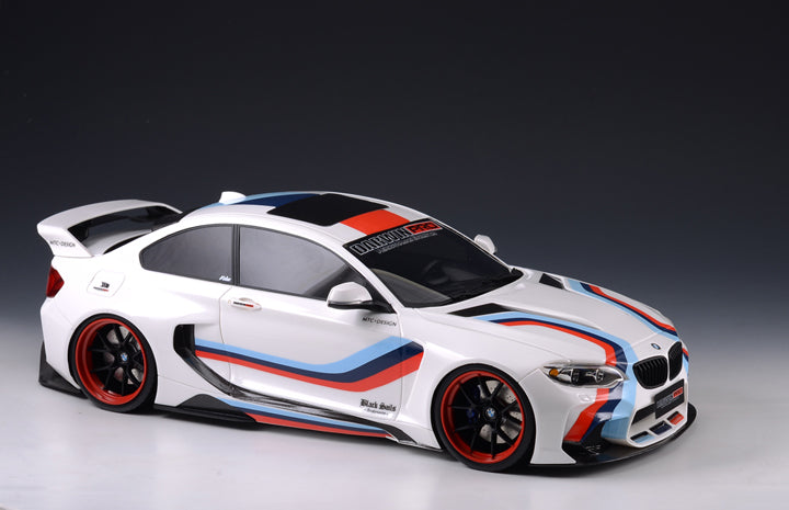 ギャラリービューアに画像をロードする, BMW - 2-SERIES M235 DARWINPRO MTC BLACK SAILS WIDEBODY 2015 - WHITE /Glm Models 1/18 ミニカー