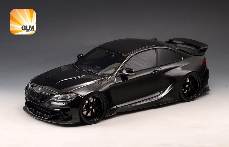 ギャラリービューアに画像をロードする, 【予約】5月以降発売予定BMW - 2-SERIES M235i DARWINPRO MTC BLACK SAILS WIDEBODY 2015 - BLACK /Glm Models 1/18 ミニカー
