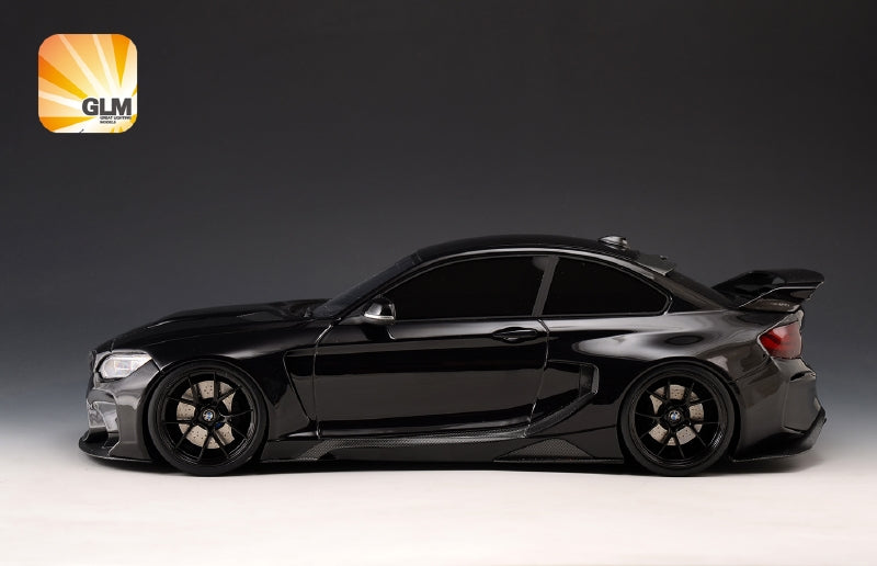 ギャラリービューアに画像をロードする, 【予約】5月以降発売予定BMW - 2-SERIES M235i DARWINPRO MTC BLACK SAILS WIDEBODY 2015 - BLACK /Glm Models 1/18 ミニカー