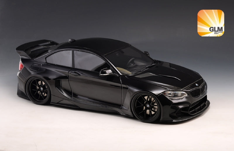 ギャラリービューアに画像をロードする, 【予約】5月以降発売予定BMW - 2-SERIES M235i DARWINPRO MTC BLACK SAILS WIDEBODY 2015 - BLACK /Glm Models 1/18 ミニカー