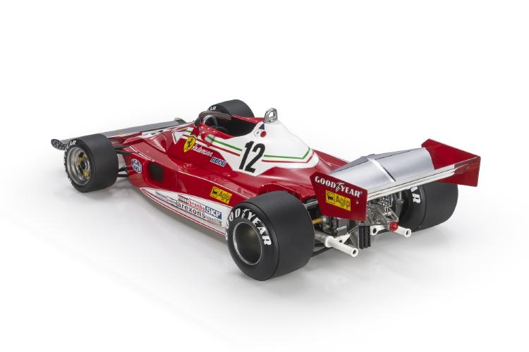 ギャラリービューアに画像をロードする, 【予約】4月以降発売予定Ferrari 312T2 1977 Reutemann /GPレプリカ 1/12 ミニカー