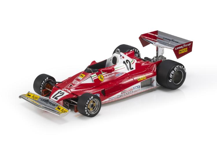 ギャラリービューアに画像をロードする, 【予約】4月以降発売予定Ferrari 312T2 1977 Reutemann /GPレプリカ 1/12 ミニカー