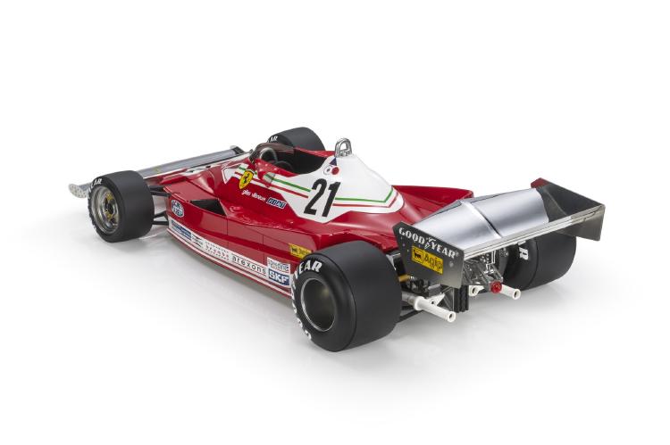 ギャラリービューアに画像をロードする, 【予約】4月以降発売予定Ferrari 312T2 1977 Villeneuve /GPレプリカ 1/12 ミニカー