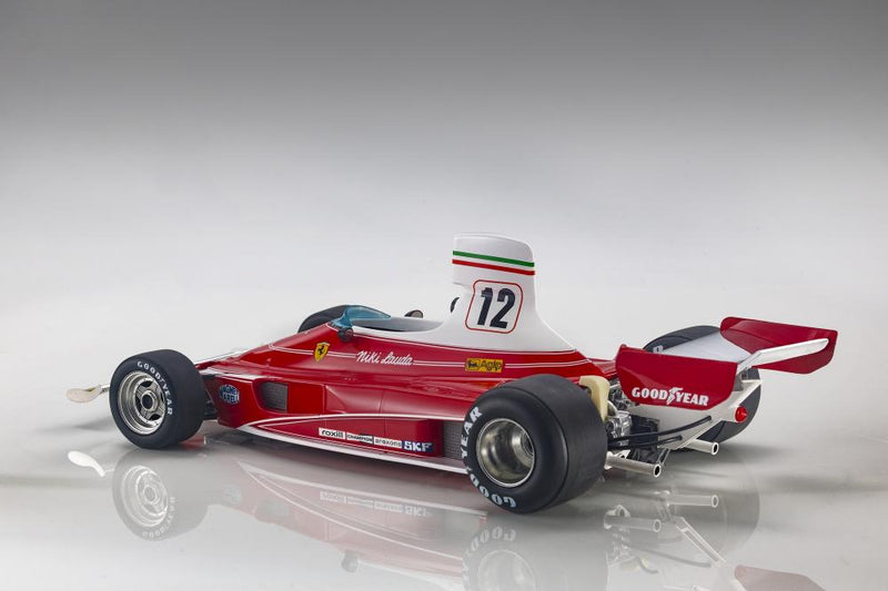 ギャラリービューアに画像をロードする, 【予約】12月以降発売予定FERRARIフェラーリ F1 312T N 12 NIKI LAUDA SEASON 1975 WORLD CHAMPION - RED /GP Replicas 1/18 ミニカー