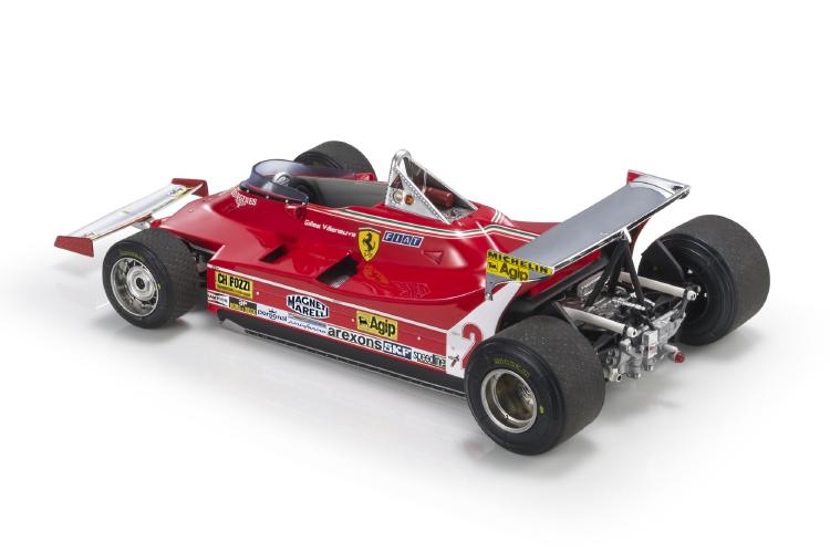 ギャラリービューアに画像をロードする, 【予約】12月以降発売予定Ferrari 312 T5 1980 Villeneuve 1980 #2 モナコGP /GP Replicas 1/18 ミニカー