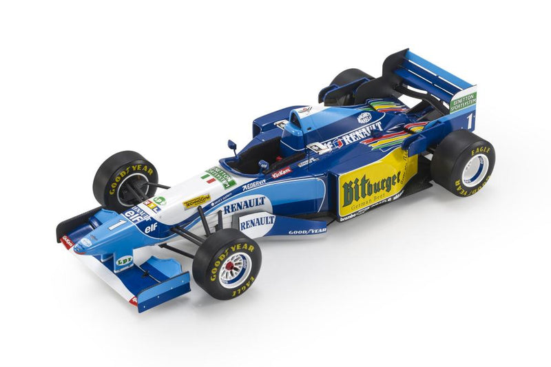 ギャラリービューアに画像をロードする, 【予約】12月以降発売予定BENETTON - F1 B195 TEAM MILD SEVEN RENAULT N 1 MICHAEL SCHUMACHER SEASON 1995 WORLD CHAMPION /GP Replicas 1/18 ミニカー