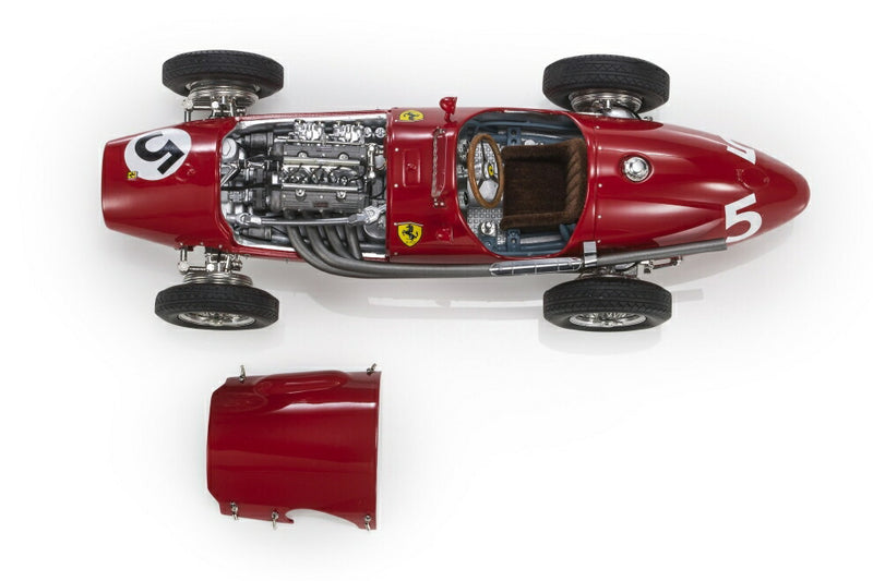 ギャラリービューアに画像をロードする, 【予約】FERRARIフェラーリ F1 500 F2 SCUDERIA FERRARI N 5 WINNER BRITISH GP ALBERTO ASCARI 1953 WORLD CHAMPION - RED /GP Replicas 1/18 ミニカー