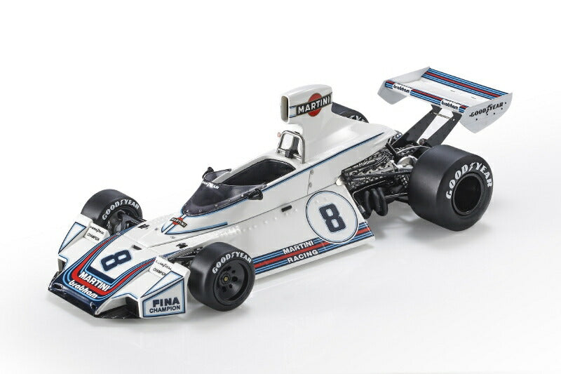 ギャラリービューアに画像をロードする, Brabham BT44B 1975年 F1 GP #8 C パーチェ ディスプレイケース付き/ GP Replicas 1/18 ミニカー