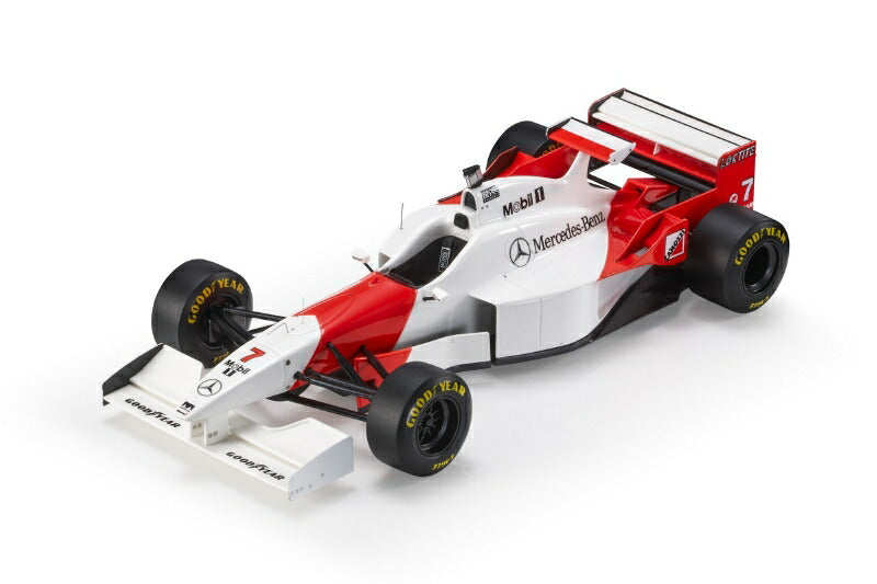 ギャラリービューアに画像をロードする, McLAREN F1 MP4/11 3.0L V10 TEAM MERCEDES センターウィング N 7 6位 モナコGP 1996 ミカ・ハッキネン 展示ケース付 / GP Replicas 1/18 ミニカー