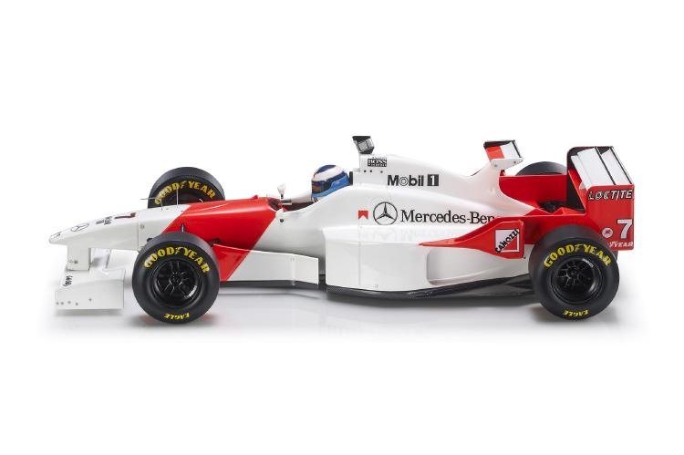 ギャラリービューアに画像をロードする, McLaren MP4 11 1996年 F1 モナコGP #7 M ハッキネン ディスプレイケース付き/ GP Replicas 1/18 ミニカー
