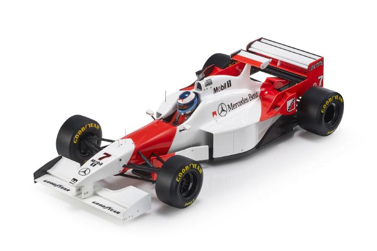 ギャラリービューアに画像をロードする, McLaren MP4 11 1996年 F1 モナコGP #7 M ハッキネン ディスプレイケース付き/ GP Replicas 1/18 ミニカー
