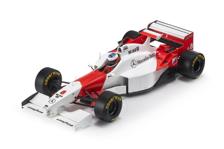 ギャラリービューアに画像をロードする, McLaren MP4 11 1996年 F1 モナコGP #8 D クルサード ディスプレイケース付き/ GP Replicas 1/18 ミニカー