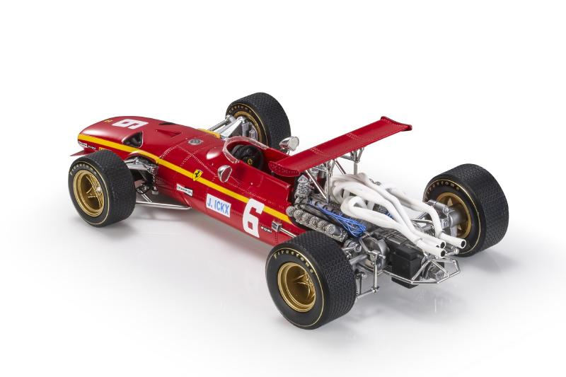 ギャラリービューアに画像をロードする, 【予約】2022年発売予定Ferrari 312 Ickx 1968 #6 /GP Replicas 1/18 ミニカー