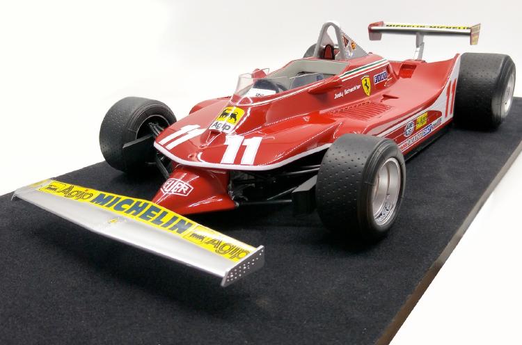 ギャラリービューアに画像をロードする, 312 T4 Jody Scheckter F1/GP Replicas 1/12 ミニカー