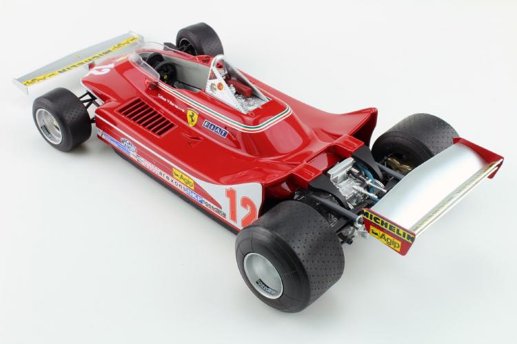 ギャラリービューアに画像をロードする, 312 T4 Gilles Villeneuveビルヌーブ F1 /GP Replicas 1/12 ミニカー