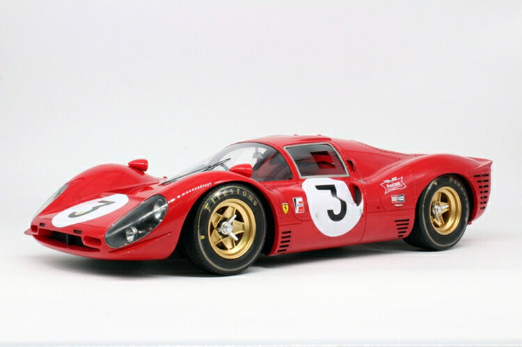 ギャラリービューアに画像をロードする, 330 P4 N 3 WINNER 1000km MONZA 1967 LORENZO BANDINI - CHRIS AMON /GPレプリカ 1/12 ミニカー