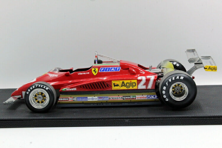 ギャラリービューアに画像をロードする, F1 126C2 N 27 LONG BEACH GP 1982 GILLES VILLENEUVEヴィルヌーヴ /GPレプリカ 1/12 ミニカー