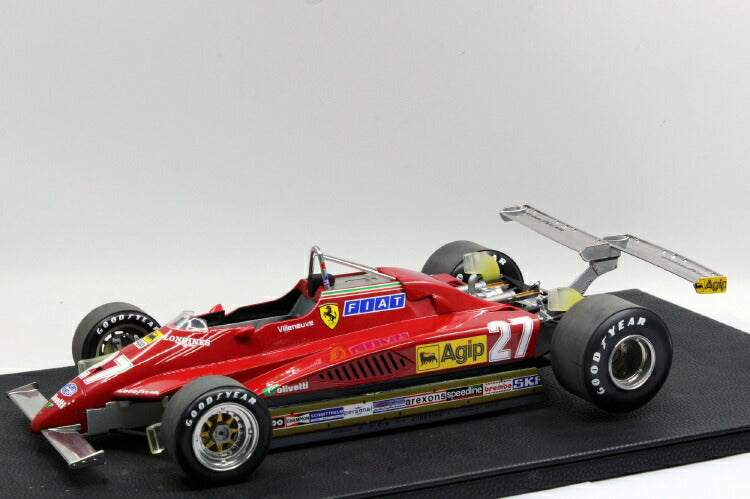 ギャラリービューアに画像をロードする, F1 126C2 N 27 LONG BEACH GP 1982 GILLES VILLENEUVEヴィルヌーヴ /GPレプリカ 1/12 ミニカー