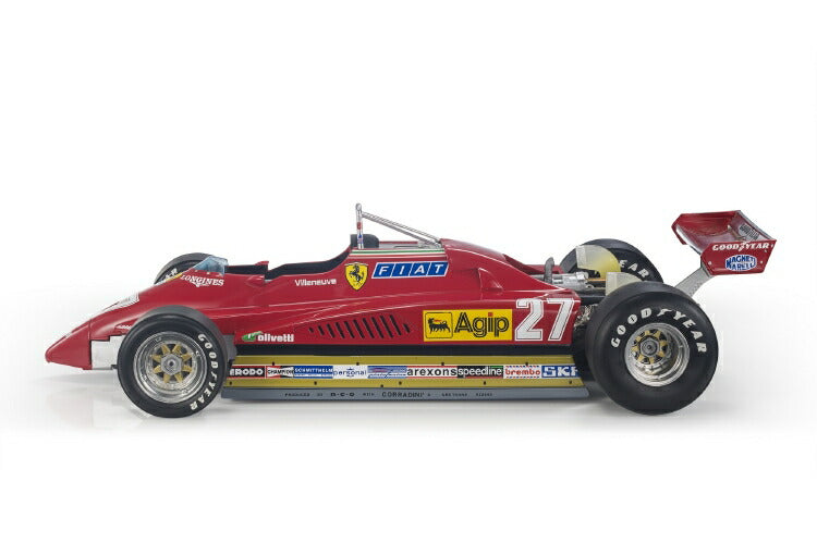 ギャラリービューアに画像をロードする, 【予約】2020年4月以降発売予定Ferrariフェラーリ 126 C2 1982 GP Italy Villeneuve / GP Replicas 1/12 ミニカー