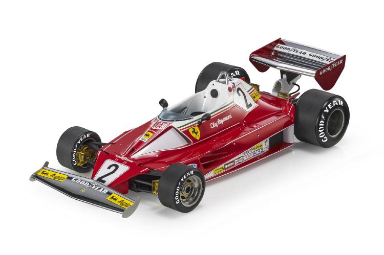 ギャラリービューアに画像をロードする, 【予約】12月以降発売予定Ferrari 312 T2 1976 Regazzoni 1976 #2 ベルギーGP GP Replicas 1/12 ミニカー