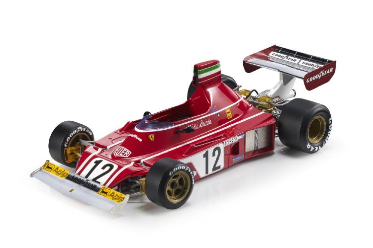 ギャラリービューアに画像をロードする, 【予約】12月以降発売予定Ferrari 312 B3 Lauda 1975 #12 ブラジルGP GP Replicas 1/12 ミニカー