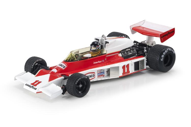 ギャラリービューアに画像をロードする, 【予約】12月以降発売予定Replicas McLaren M23 Hunt 1976 #11 日本GP フィギュア付き /GP Replicas 1/18 ミニカー