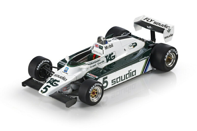 ギャラリービューアに画像をロードする, Williams FW08 1982年 F1 スイスGP #5 D デイリー/ GP Replicas 1/18 ミニカー