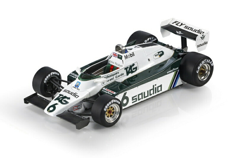 ギャラリービューアに画像をロードする, 【予約】11月以降発売予定Williams FW08 Rosberg 1982 $6 /GP Replicas 1/18 ミニカー