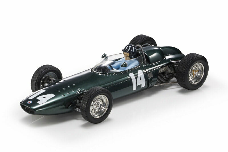 ギャラリービューアに画像をロードする, BRM P57 1962年 F1 イタリアGP 優勝 #14 G ヒル ディスプレイケース付き/ GP Replicas 1/18 ミニカー