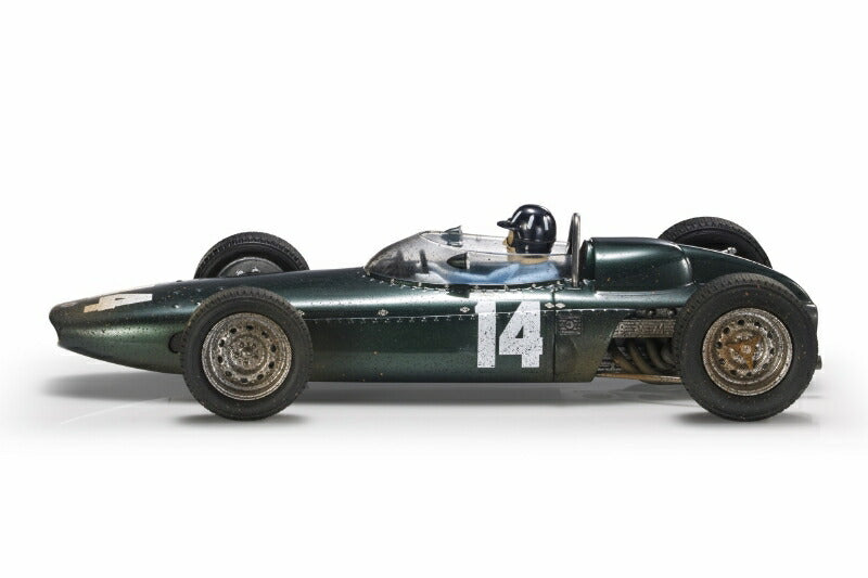 ギャラリービューアに画像をロードする, BRM P57 1962年 F1 イタリアGP 優勝 #14 G ヒル/ GP Replicas 1/18 ミニカー