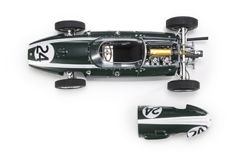 ギャラリービューアに画像をロードする, Cooper T51 1959年 F1 モナコGP 優勝 #24 J ブラバム ディスプレイケース付き/ GP Replicas 1/18 ミニカー