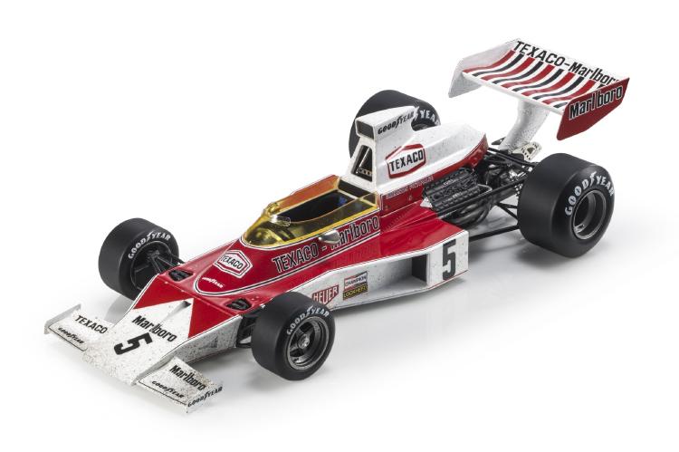 ギャラリービューアに画像をロードする, McLaren M23 1974年 F1 ブラジルGP 優勝 #5 E フィッティパルディ ダーティバージョン ディスプレイケース付き/ GP Replicas 1/18 ミニカー
