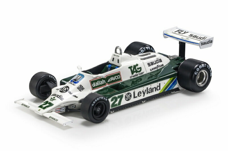 ギャラリービューアに画像をロードする, Williams FW07B 1980年 F1 フランスGP 優勝 #27 A ジョーンズ ディスプレイケース付き/ GP Replicas 1/18 ミニカー