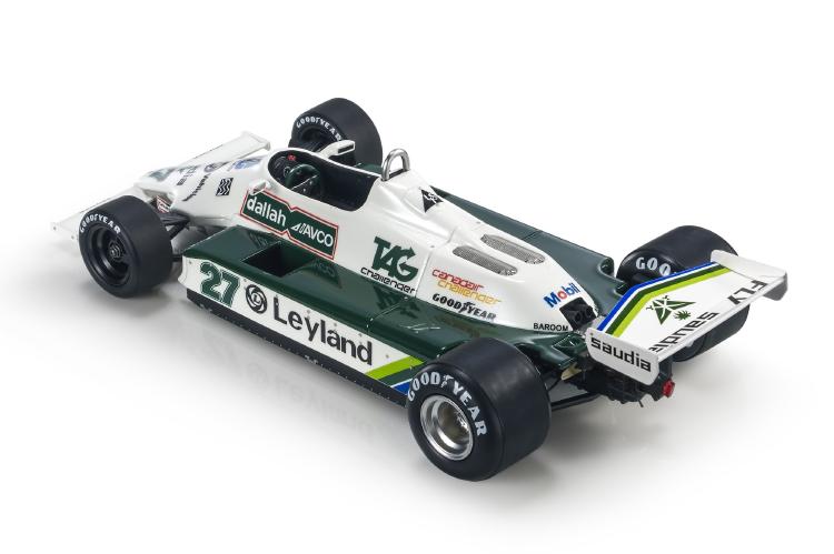ギャラリービューアに画像をロードする, Williams FW07B 1980年 F1 カナダGP 優勝 #27 A ジョーンズ ディスプレイケース付き/ GP Replicas 1/18 ミニカー