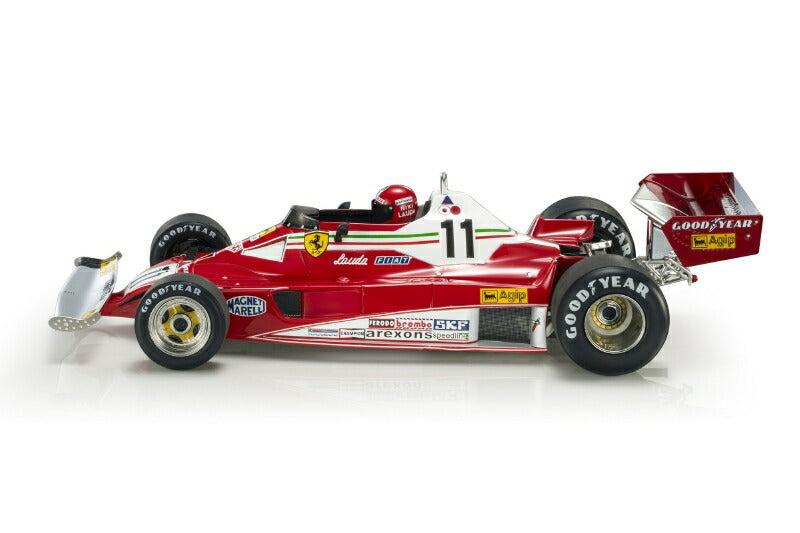 ギャラリービューアに画像をロードする, 【予約】10月以降発売予定Ferrariフェラーリ 312 T2 1977 Lauda #11 Winner GP South Africa フィギュア付き/GP Replicas 1/18 ミニカー