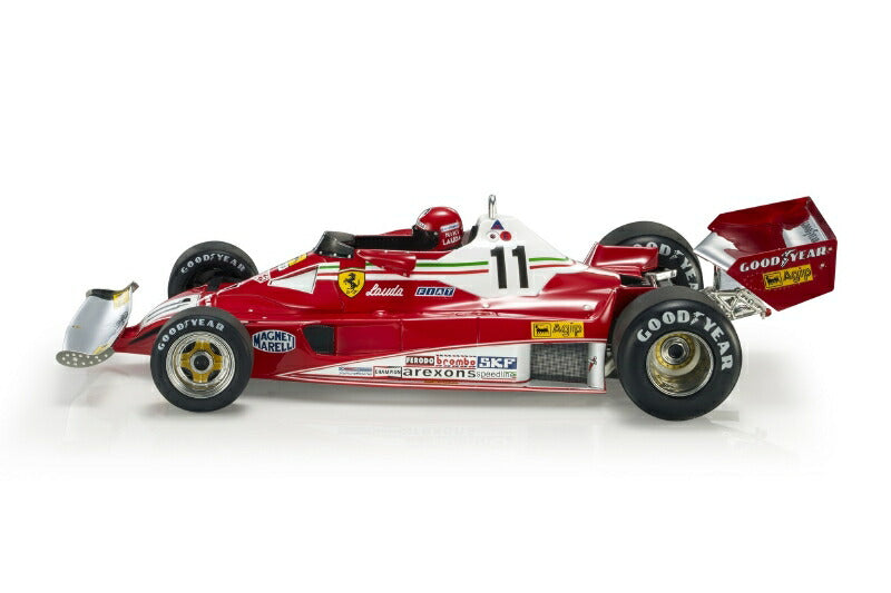 ギャラリービューアに画像をロードする, 【予約】10月以降発売予定Ferrariフェラーリ 312 T2 1977 Lauda #11 Monaco GP フィギュア付き /GP Replicas 1/18 ミニカー