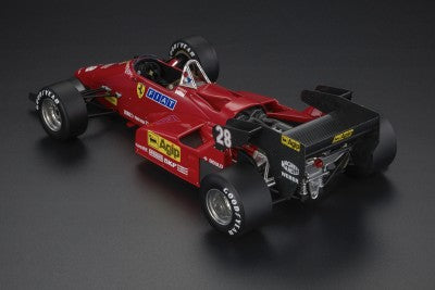 ギャラリービューアに画像をロードする, 【予約】4-6月以降発売予定FERRARI - F1 126C4M N 28 7th AUSTRIAN GP 1984 RENE ARNOUX - RED BLACK /GP Replicas 1/18 ミニカー