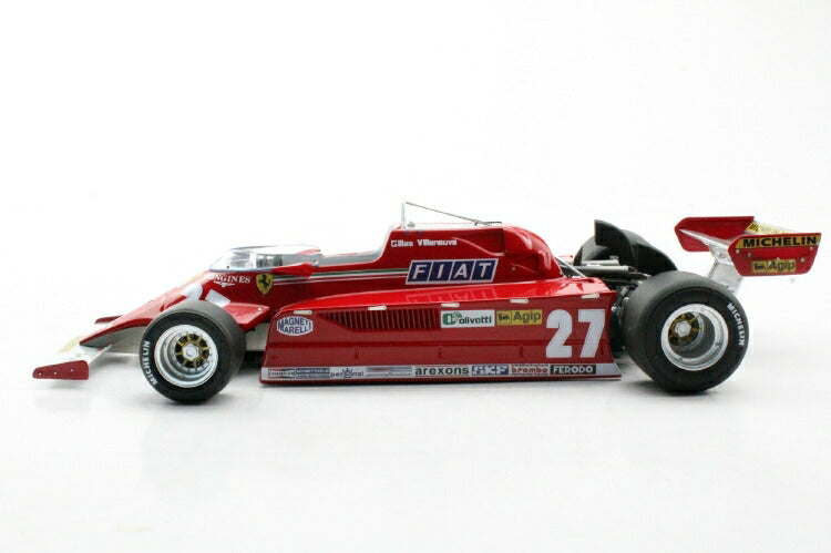 ギャラリービューアに画像をロードする, Ferrariフェラーリ 126 CK 1981 Villeneuve / GP Replicas 1/18 ミニカー