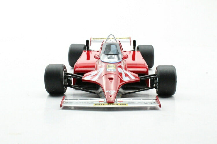 ギャラリービューアに画像をロードする, Ferrariフェラーリ 126 CK 1981 Villeneuve / GP Replicas 1/18 ミニカー