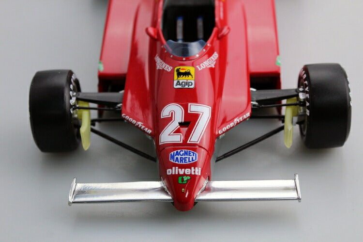 ギャラリービューアに画像をロードする, Ferrari 126 C2 1982年 F1 GP #27 G ヴィルヌーヴ ディスプレイケース付き/ GP Replicas 1/18 ミニカー