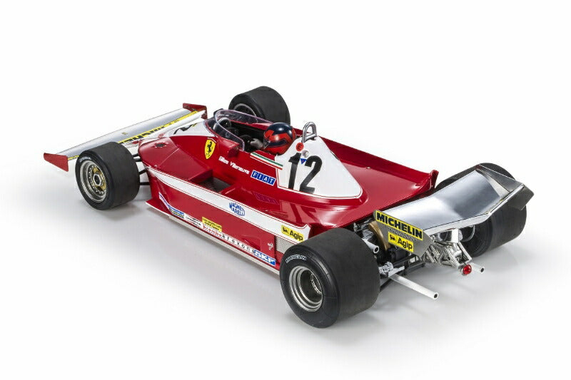 ギャラリービューアに画像をロードする, Ferrari 312 T3 Villeneuve #12 1978 ドライバーフィギュア付き /GP Replicas 1/18 ミニカー