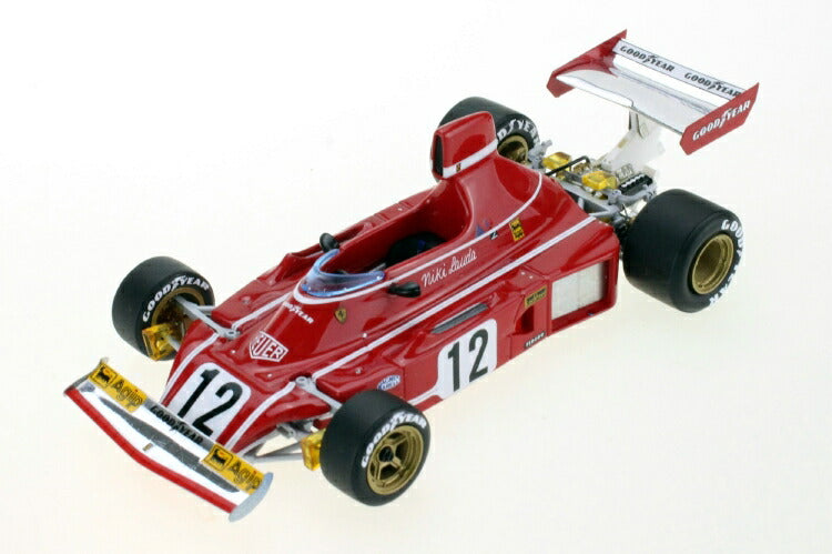 F1 Ferrari 312 T 1/43ミニカー ニキラウダ直筆サイン入り