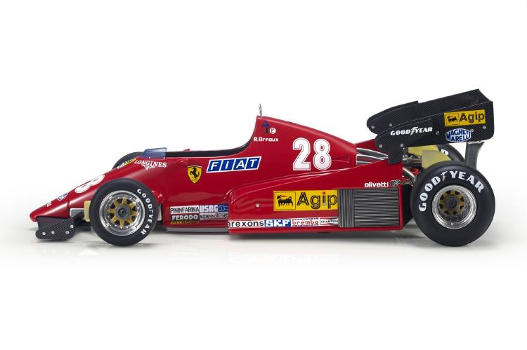 ギャラリービューアに画像をロードする, 【予約】12月以降発売予定Ferrari 126 C2B Arnoux 1983 #28 GP Replicas 1/43 ミニカー