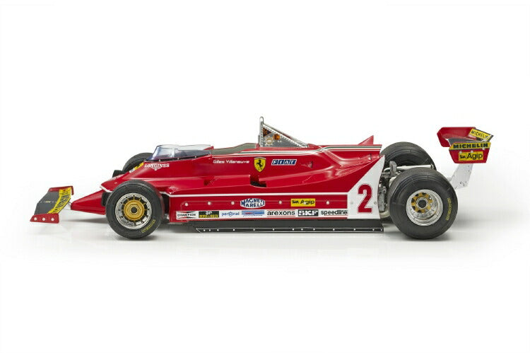 ギャラリービューアに画像をロードする, 【予約】Ferrariフェラーリ 312 T5 1980 Villeneuve / GP Replicas 1/18 ミニカー