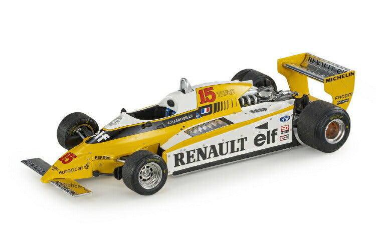 ギャラリービューアに画像をロードする, Renault RE 20 1980年 F1 GP #15 JP ジャブイーユ/ GP Replicas 1/18 ミニカー