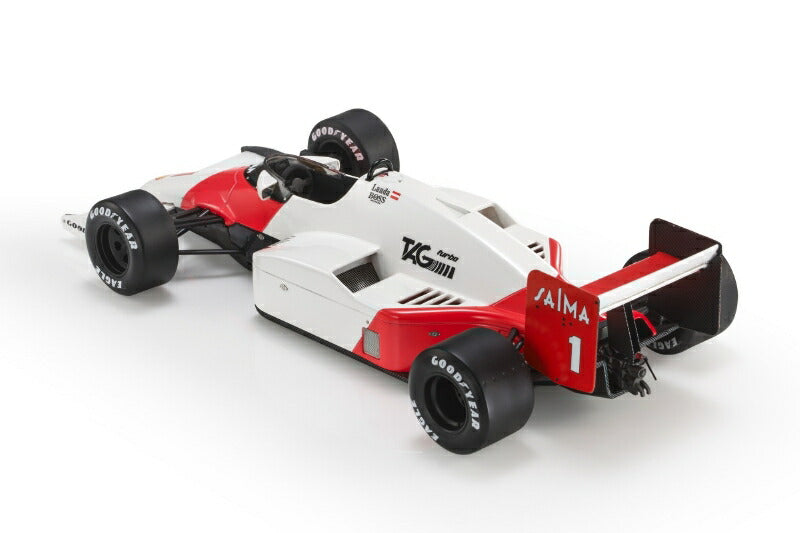 ギャラリービューアに画像をロードする, McLaren MP4 2B 1985年 F1 GP #1 N ラウダ ディスプレイケース付き/ GP Replicas 1/18 ミニカー