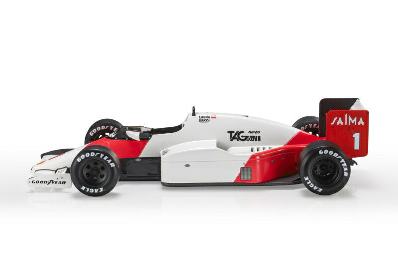 ギャラリービューアに画像をロードする, McLaren MP4 2B 1985年 F1 GP #1 N ラウダ ディスプレイケース付き/ GP Replicas 1/18 ミニカー